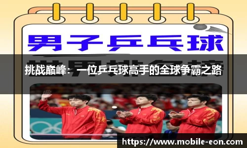 挑战巅峰：一位乒乓球高手的全球争霸之路